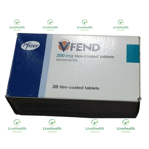 https://livehealthepharma.com/images/products/1720783171Vfend (Voriconazole) 200mg by 28 Tablets.png